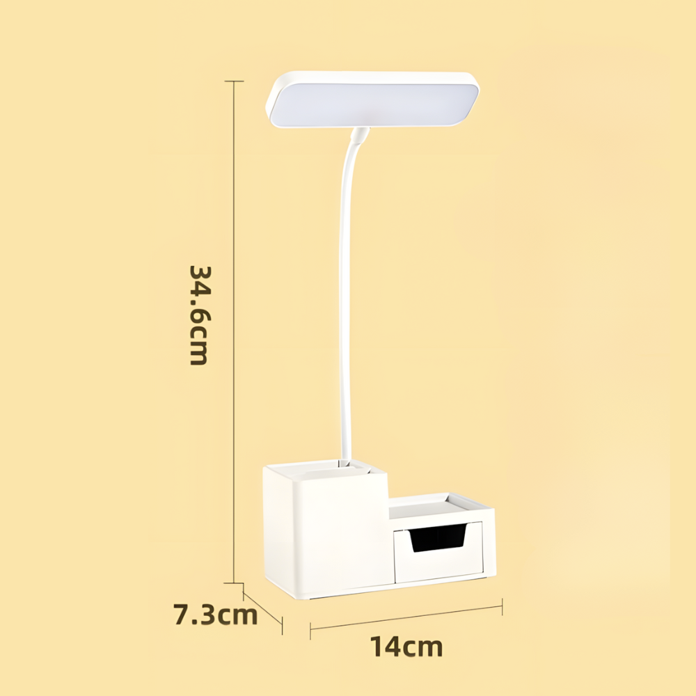 Lampe de Bureau LED Tactile Pliable USB Rechargeable - NORDLI