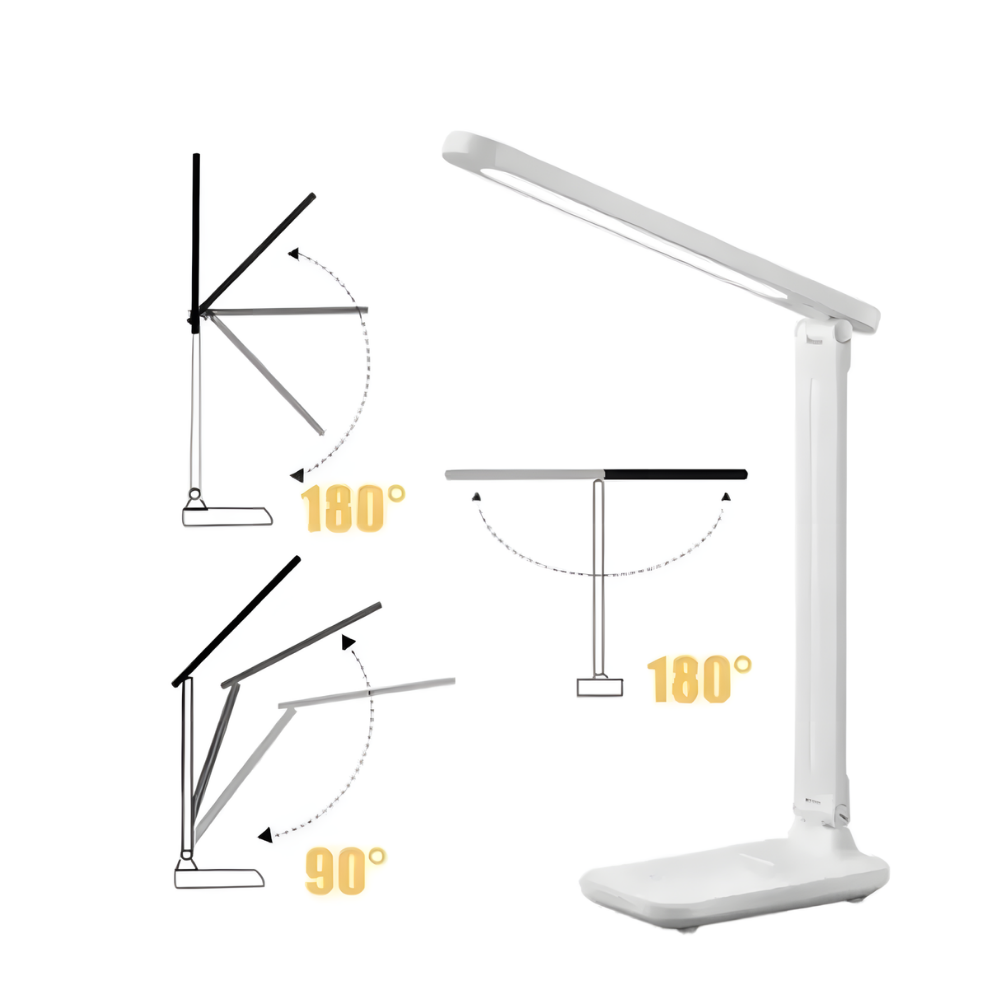 Lampe de bureau LED tactile réglable USB  – VIKA