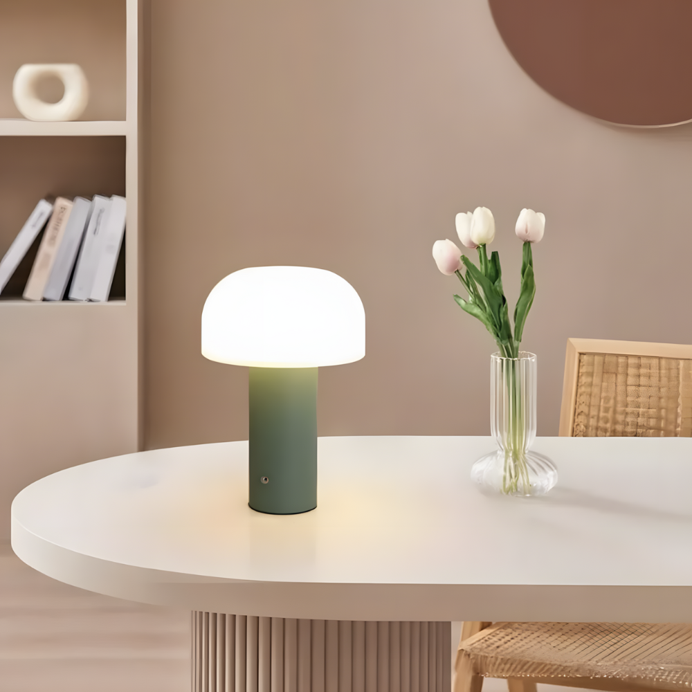Lampe de chevet champignon LED rechargeable – NUBIA