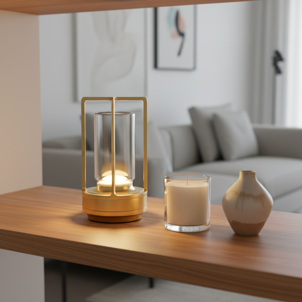Lampe de Table LED Tactile Rechargeable – LUMÉA