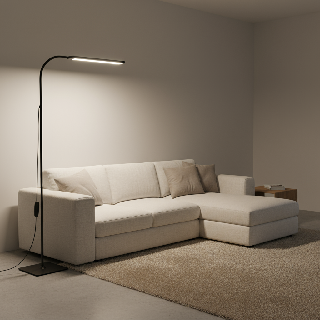 Lampe sur pied LED réglables pour salon & chambre – STOLA
